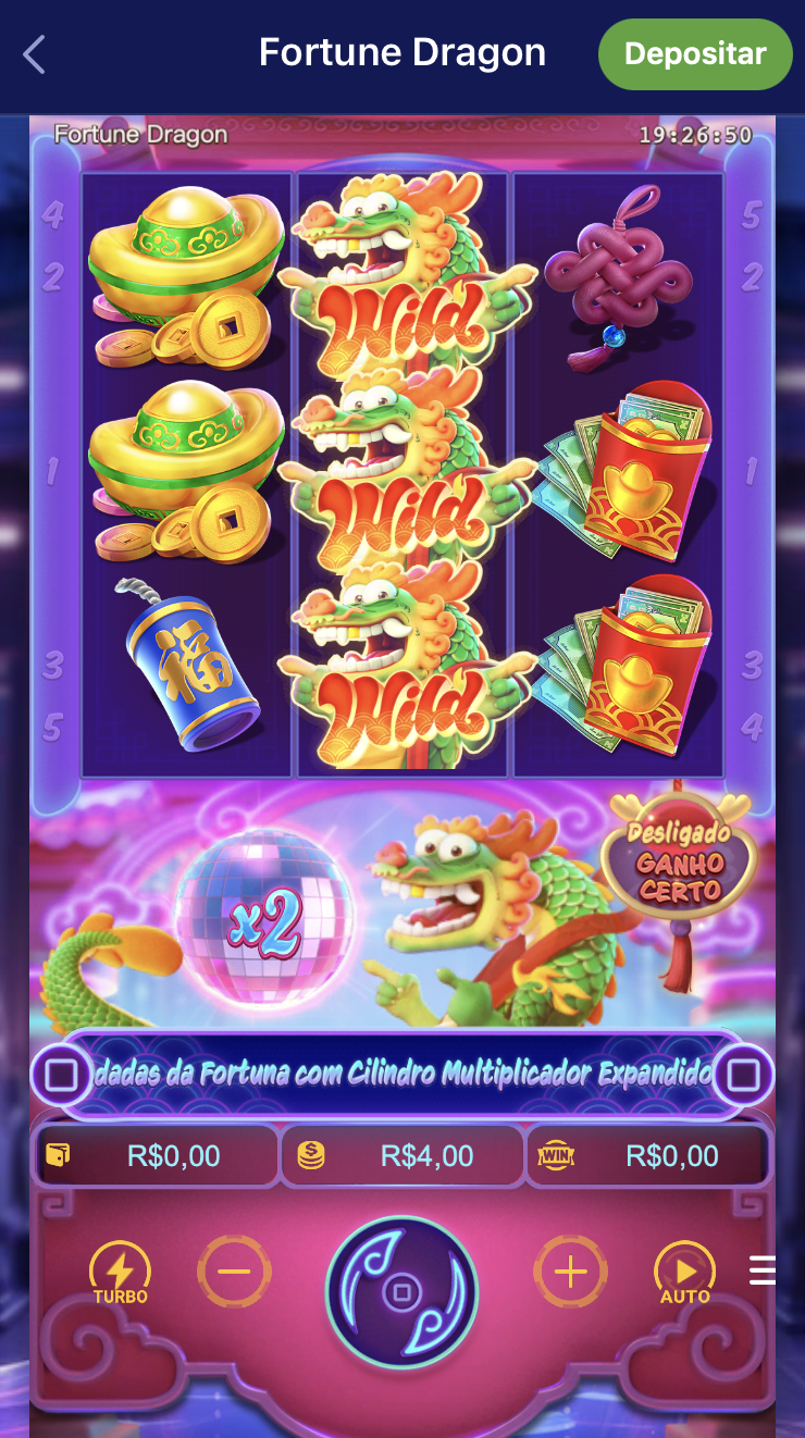 Jogo Fortune Dragon na Fortabet